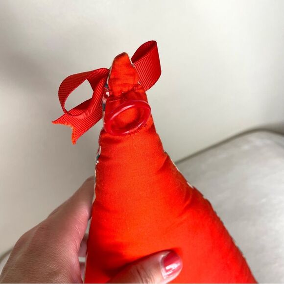 Christmas Tree Quilted Handmade Wall Hanging Decor Holiday Patchwork Pillows - Picture 13 of 14